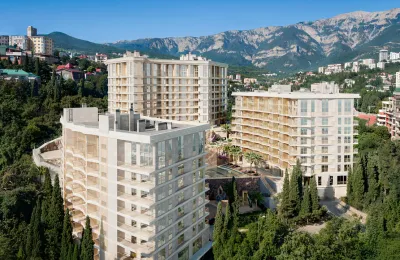 Апартаменты 56,4 м² в Ялте