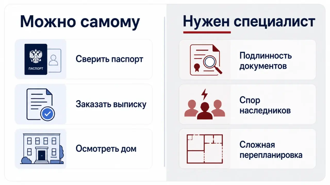Сравнение: что покупатель проверяет самостоятельно и где нужен специалист