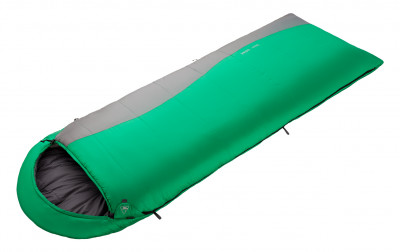 Спальный мешок утепленный BASK MILD -15, L, R, зеленый/серый тмн купить фото, изображение
