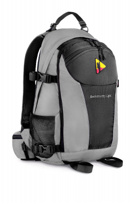 Рюкзак BACK COUNTRY LIGHT, объем 25 л, цвет: красный/черный, серый тмн/серый свтл купить фото, изображение