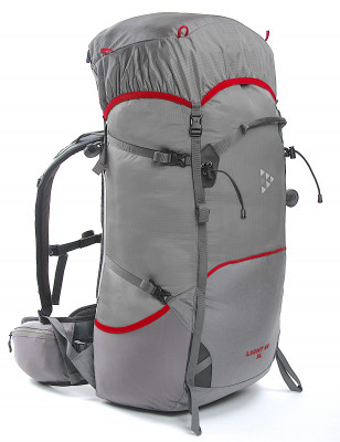 Рюкзак BASK LIGHT 65 XL, цвет: черный, бордовый купить фото, изображение