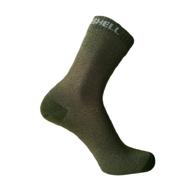 Водонепроницаемые носки DexShell Ultra Thin Crew S, M, L, XL оливковый зеленый купить фото, изображение