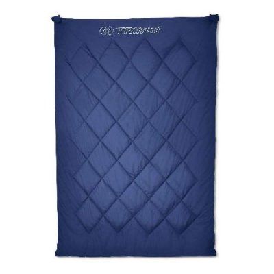Спальный мешок Trimm TWIN, 195 R, оливковый, синий купить фото, изображение