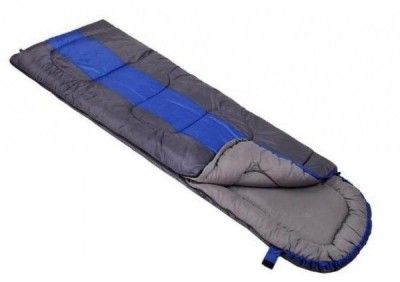 Спальный мешок Чайка Dream 450, серый с синим, синий купить фото, изображение