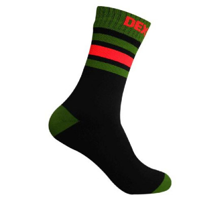 Водонепроницаемые носки DexShell Ultra Dri Sports Socks XL, L, M, S, с оранжевой полосой купить фото, изображение
