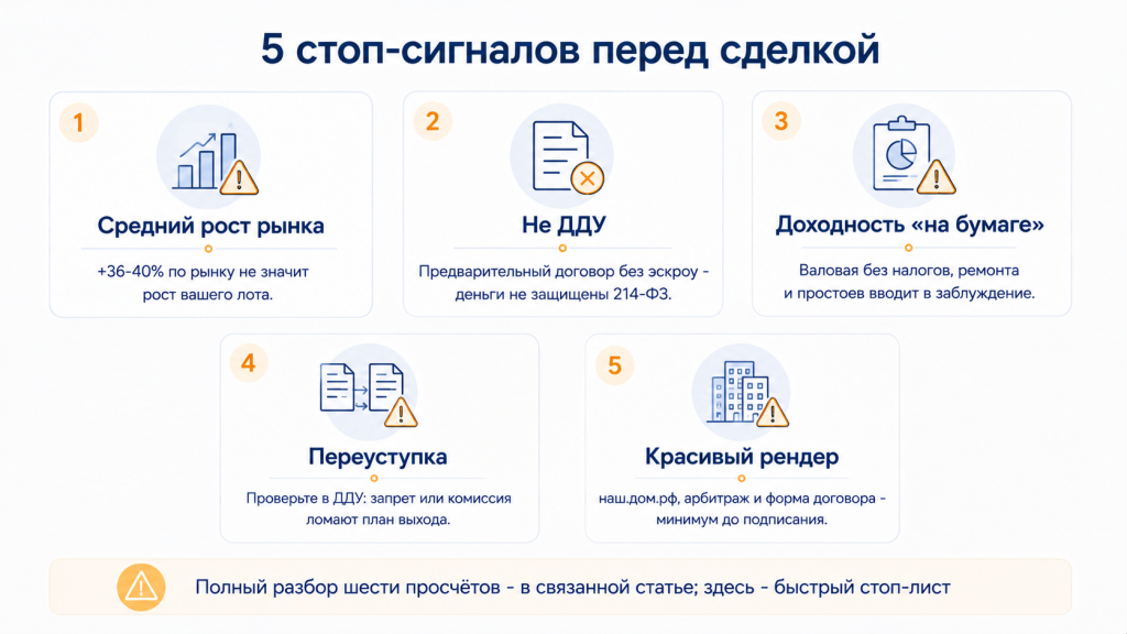 5 стоп-сигналов перед сделкой 5 стоп-сигналов перед сделкой